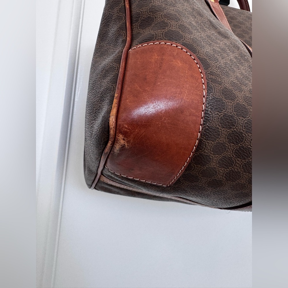 Celine vintage Dark Brown Monogram Duffel Bag - Picture 11 of 15